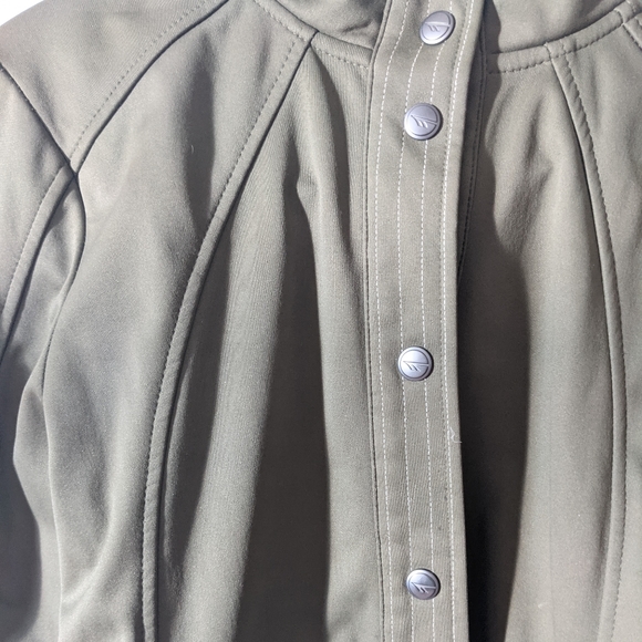 Olive Soft Shell Jacket - Picture 2 of 6